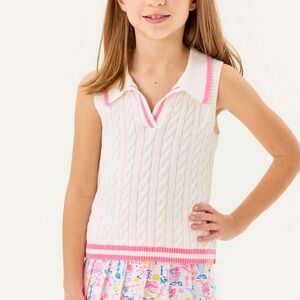 Lilly Pulitzer Girls Mini Suzette Sweater Tank